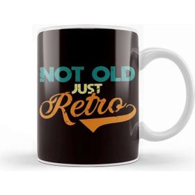 Baskı Dükkanı Not Old Just Retro Retired Grandpa Granddad Grandfather Dad Kupa