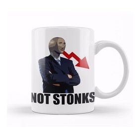 Baskı Dükkanı Not Stonks Kupa