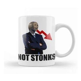 Baskı Dükkanı Not Stonks Kupa