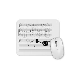 Baskı Dükkanı Notalı Müzik Notalar Komik Mouse Pad