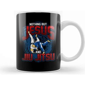 Baskı Dükkanı Nothing But Jesus And Jiu Jitsu Bjj Jiu Jitsu Kupa