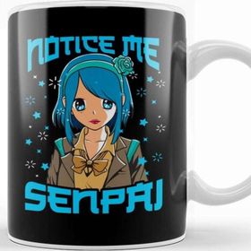 Baskı Dükkanı Notice Me Senpai Anime Girl Japanese Cute Manga Kupa