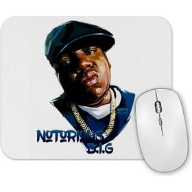 Baskı Dükkanı Notorious Big Mouse Pad