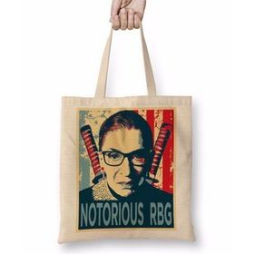 Baskı Dükkanı Notorious Rbg Us Supreme Court Justice Bez Kadın Günlük Çanta