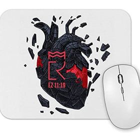 Baskı Dükkanı Novo Coraçao Mouse Pad