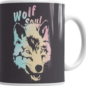 Baskı Dükkanı Ns Wolf Soul 3 Sihirli Porselen Kupa