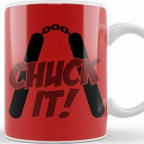 Baskı Dükkanı Nunchucks Chuck It V2 Kupa
