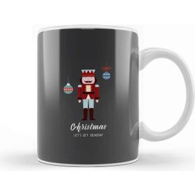 Baskı Dükkanı Nutcracker Funny Christmas Kupa