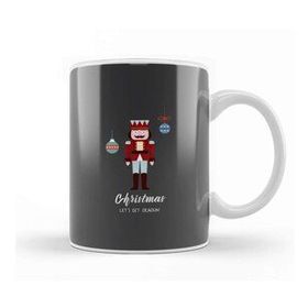 Baskı Dükkanı Nutcracker Funny Christmas Kupa