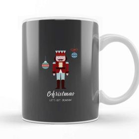 Baskı Dükkanı Nutcracker Funny Christmas Kupa
