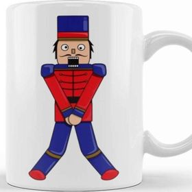 Baskı Dükkanı Nutcracker Funny Christmas Kupa