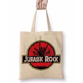 Baskı Dükkanı O Bom E Velho Rock and Roll Bez Çanta