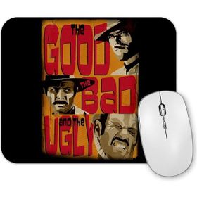Baskı Dükkanı O Bom O Mau Eo Feio Tres Homens Em Conflito Mouse Pad