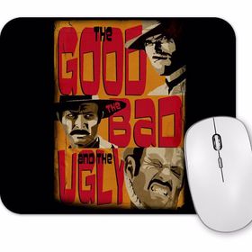 Baskı Dükkanı O Bom O Mau Eo Feio Tres Homens Em Conflito Mouse Pad
