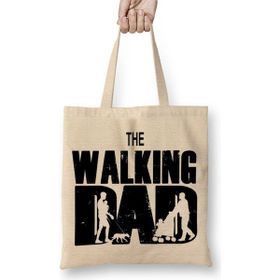 Baskı Dükkanı O Caminhar Do Pai the Walkıng Dad Bez Çanta