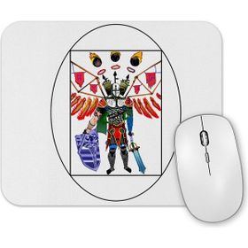 Baskı Dükkanı O Circulo Do Cavaleiro De Asas De Fogo Mouse Pad