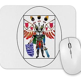 Baskı Dükkanı O Circulo Do Cavaleiro De Asas De Fogo Mouse Pad