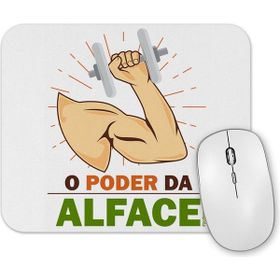 Baskı Dükkanı O Poder Da Alface Vegan Power Mouse Pad