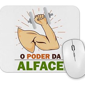 Baskı Dükkanı O Poder Da Alface Vegan Power Mouse Pad