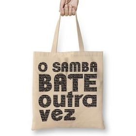 Baskı Dükkanı O Samba Bate Outra Vez Bez Çanta