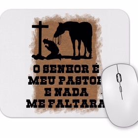 Baskı Dükkanı O Senhor Meu Pastor Mouse Pad