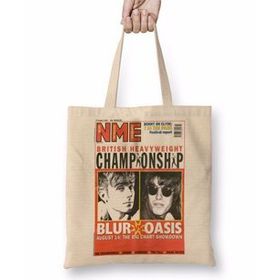 Baskı Dükkanı Oasis ve Blur Nme Bez Çanta