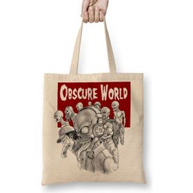 Baskı Dükkanı Obscure World Bez Çanta