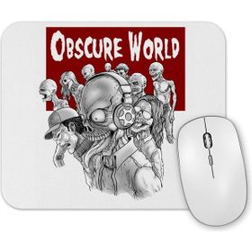 Baskı Dükkanı Obscure World Mouse Pad