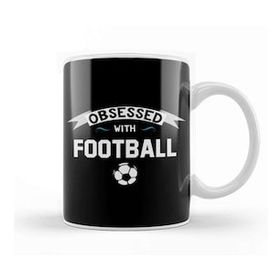 Baskı Dükkanı Obsessed With Football Kupa