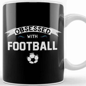 Baskı Dükkanı Obsessed With Football Kupa