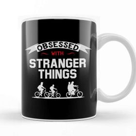 Baskı Dükkanı Obsessed With Stranger Things Kupa