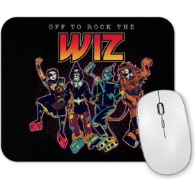 Baskı Dükkanı Off To Rock the Wiz Mouse Pad