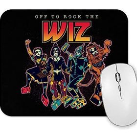 Baskı Dükkanı Off To Rock the Wiz Mouse Pad
