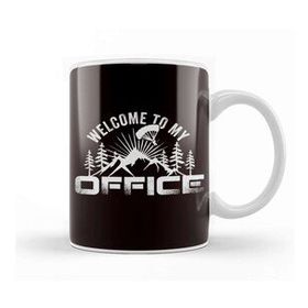 Baskı Dükkanı Office Sky Paraglider Parachute Skydiving Paragliding Flying Kupa