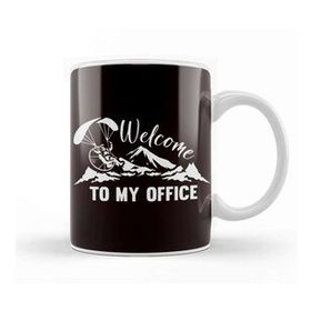 Baskı Dükkanı Office Sky Paramotor Paraglider Ppg Paramotoring Parachuting Kupa