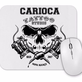 Baskı Dükkanı Oficial Carioca Tattoo Studio Mouse Pad