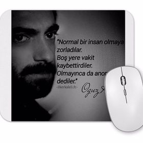 Baskı Dükkanı Oğuz Atay Söz 02 Mouse Pad