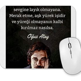 Baskı Dükkanı Oğuz Atay Söz 03 Mouse Pad