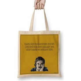 Baskı Dükkanı Oğuz Atay Söz 04 Bez Çanta