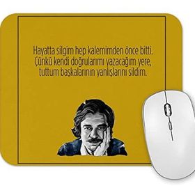 Baskı Dükkanı Oğuz Atay Söz 04 Mouse Pad