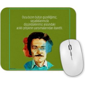 Baskı Dükkanı Oğuz Atay Söz 05 Mouse Pad