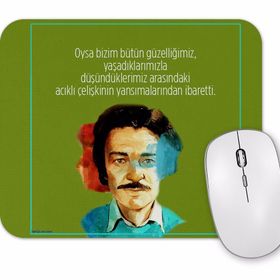 Baskı Dükkanı Oğuz Atay Söz 05 Mouse Pad