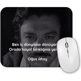 Baskı Dükkanı Oğuz Atay Söz Mouse Pad