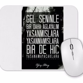 Baskı Dükkanı Oğuz Atay Söz Mouse Pad