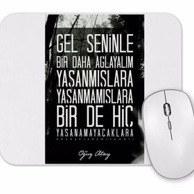 Baskı Dükkanı Oğuz Atay Söz Mouse Pad