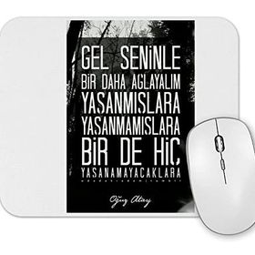Baskı Dükkanı Oğuz Atay Söz Mouse Pad