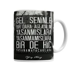 Baskı Dükkanı Oğuz Atay Söz Porselen Kupa