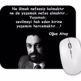 Baskı Dükkanı Oğuz Atay Yaşamak Mouse Pad