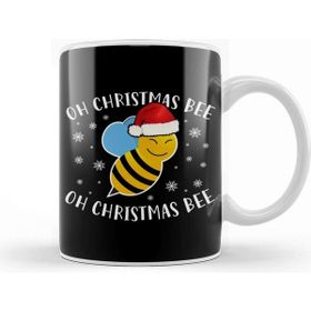 Baskı Dükkanı Oh Christmas Bee Oh Christmas Bee Kupa