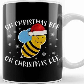 Baskı Dükkanı Oh Christmas Bee Oh Christmas Bee Kupa